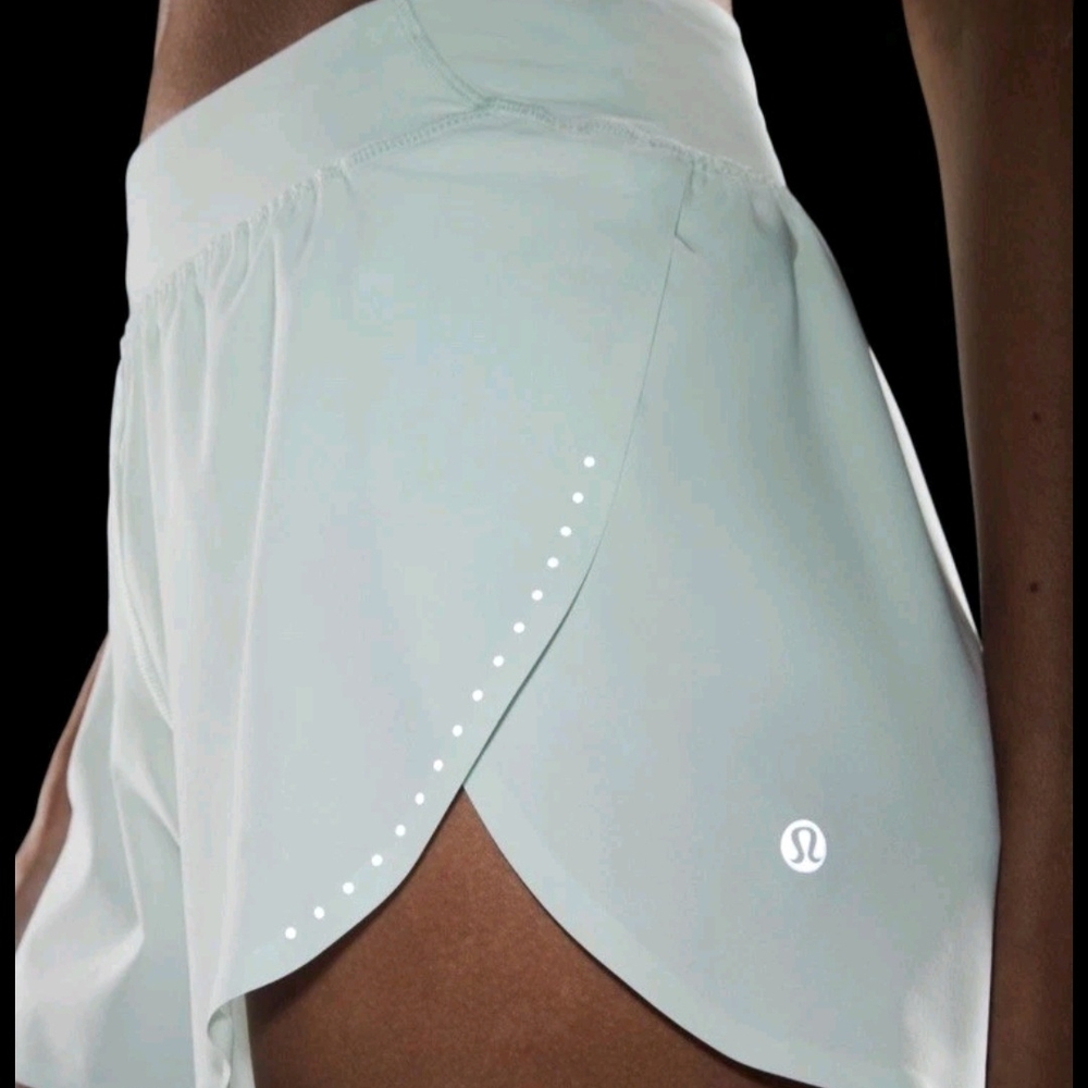 Lululemon Sky Blue Running Shorts